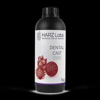 Фотополимер HARZ Labs Dental Cast вишневый (Form 2) 1 л