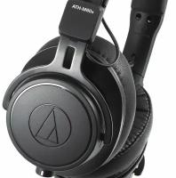 Наушники AUDIO-TECHNICA ATH-M60X чёрный, 1.2м, 2кабеля (витой+прямой)