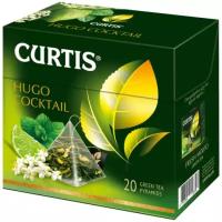 Чай CURTIS "Hugo Cocktail" зелёный (20 пирамидок)