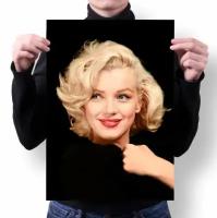 Плакат Мэрилин Монро, Marilyn Monroe №12, А3