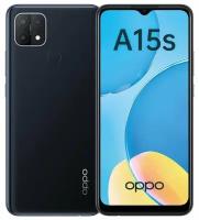 Смартфон Oppo A15S 4/64GB, черный