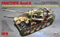 5019 RFM Немецкий танк Panther Ausf.G с интерьером 1/35