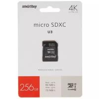 99014795833 Карта памяти Smartbuy microSDXC 256 ГБ [SB256GBSDCL10U3-01]