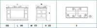 EXIDE EF1202 Аккумуляторная батарея