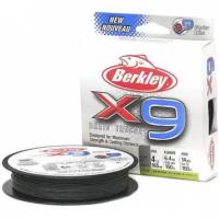 Шнур плетеный BERKLEY X9 150м темнозеленый 0,25мм 27,0кг