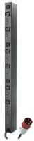 Rack PDU, Basic, Zero U, 22kW, 230V, (6) C19 & (3) C13