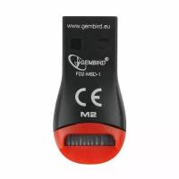 Набор из 3 штук Картридер внешн.USB2.0 Gembird, для считывания MicroSD карт