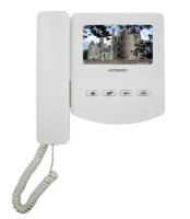 Монитор видеодомофона AT-VD 433C EXEL (белый) (= QM-433C EXEL)