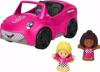 Кабриолет с 2 фигурками Fisher-Price Little People Barbie