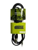 Кабель микрофонный NordFolk Mini Jack - XLR/F 3m NXJ003