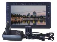 Автомобильный портативный телевизор с DVB-T2 9 Эплутус Модель: EP-900T (G78302LET), черный. Разрешение 1280×720 HD