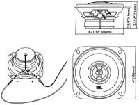 Автомобильная акустическая система JBL STAGE141F