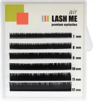 LASH ME AIR Черные ресницы 6 линий, микс 7-12 C 0.05