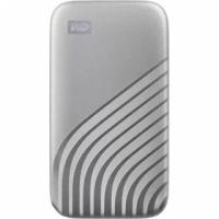 Внешний жесткий диск Western Digital My Passport 1ТБ серебристый (WDBAGF0010BSL-WESN)