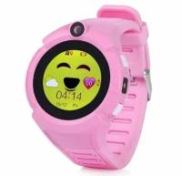 Детские умные часы Wonlex GW600 GPS Smart Baby Watch розовые