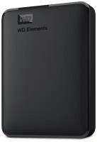 Western Digital Внешний жесткий диск 5ТБ 2.5 Western Digital Elements Portable WDBU6Y0050BBK, черный (USB3.0) (ret)