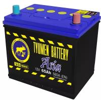 Аккумулятор автомобильный 65ач Азия/TYUMEN BATTERY/пусковой ток 580A (EN)/размеры 230х172х221 мм./обратная полярность