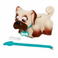 Игрушка Pet Parade Фигурка собачки в комплекте с косточкой и поводком