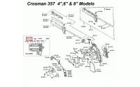 Шайба пружины штока клапана Crosman 357