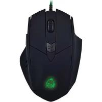 Мышь Oklick 815G black optical (2400dpi) USB Gaming (6but)