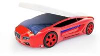 Кровать-машина красная Roadster "БМВ" с подъемным механизмом