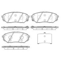 Колодки тормозные дисковые MPK48 KIA SORENTO ALL NEW [UM] Mando MPK48