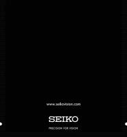 Оптика Seiko Линза Seiko 1,67 Clean Coat (CC)