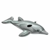 Игрушка для плавания Дельфин, 175 х 66 см, от 3 лет, 58535NP INTEX