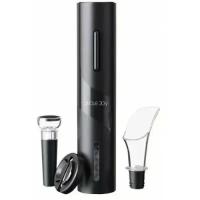 Электрический штопор Electric Wine Set 4 in 1, Black