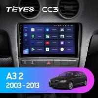 Магнитола андроид Teyes сс3 на Audi Q3 1 2011-2018 / Ауди Q3 (DPS/4G/WiFi/QLED)