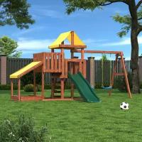 Детская деревянная игровая площадка для улицы дачи CustWood Junior Color JC16