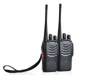 Баофенг BF-S-888 (2 шт.) (A18960AR) - портативные радиостанции баофенг для охоты, разрешенные рации, рация для леса, набор раций