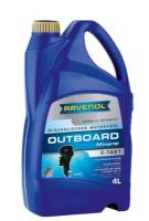 моторное масло для 2т лод.моторов ravenol outboard 2t mineral ( 4л) new