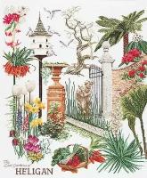 Thea Gouverneur 423 Heligan Garden Набор для вышивания 43.5 x 53 см Счетный крест