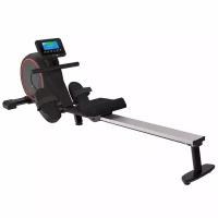 Гребной тренажер UNIXFIT Techno Rower 410E электромагнитный _вертикальное хранение _до 130 кг