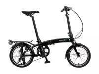 Складной велосипед Dahon QIX D3, год 2022, цвет Черный