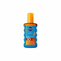 Масло-спрей солнцезащитное Защита и загар SPF30 Sun Nivea/Нивея 200мл