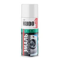 Аэрозольная эмаль для бытовой техники Kudo KU-1311, 520 мл, белая