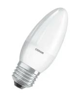 Лампа светодиодная LED Value LVCLB75 10SW/840 свеча матовая E27 230В 10х1 RU OSRAM 4058075579569