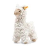 Мягкая игрушка Steiff Soft Cuddly Friends Leandro llama ( Штайф мягкие приятные друзья лама Леонардо 19 см)