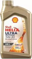 масло моторное shell helix ultra professional am-l 5w-30 синтетическое 1 л 550046302