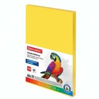 Бумага цветная для принтера Brauberg А4 80 г/м2 100 листов желтая 112450 (3)