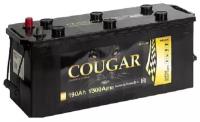 Аккумулятор автомобильный Cougar Power 190 А/ч 1300 А прям. пол. конус (3) Евро авто (513х223х215)