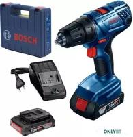 Шуруповерт Bosch GSR 180-LI Professional 06019F8123 (с 2-мя АКБ, кейс)