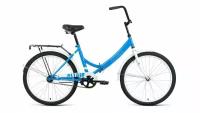 Велосипед 24 FORWARD ALTAIR CITY (1-ск.) 2022 голубой/белый
