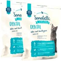 SANABELLE DENTAL для взрослых кошек от заболеваний зубов и десен (0,4 + 0,4 кг)