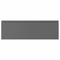 Воксторп Фронтальная панель ящика, темно-серый, темно-серый 60x20 см 904.560.24