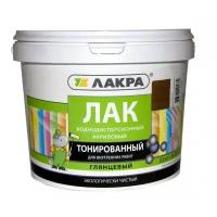 Лак универсальная Лакра тонированный махагон, 2,5кг