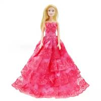 Бальное платье для Барби - "Цветочная фея"