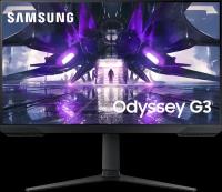 Монитор Samsung 27"(2560x1440) Samsung Odyssey G3 S27AG520NI LS27AG520NIXCI/матрица VA Матовая / Регулировка высоты